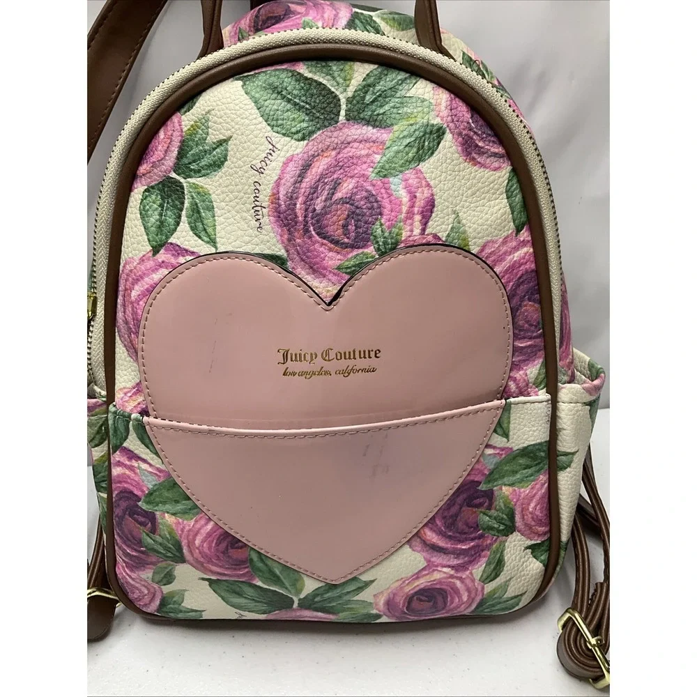 Juicy Couture Whole Lotta Love Backpack Moody Garden Cream